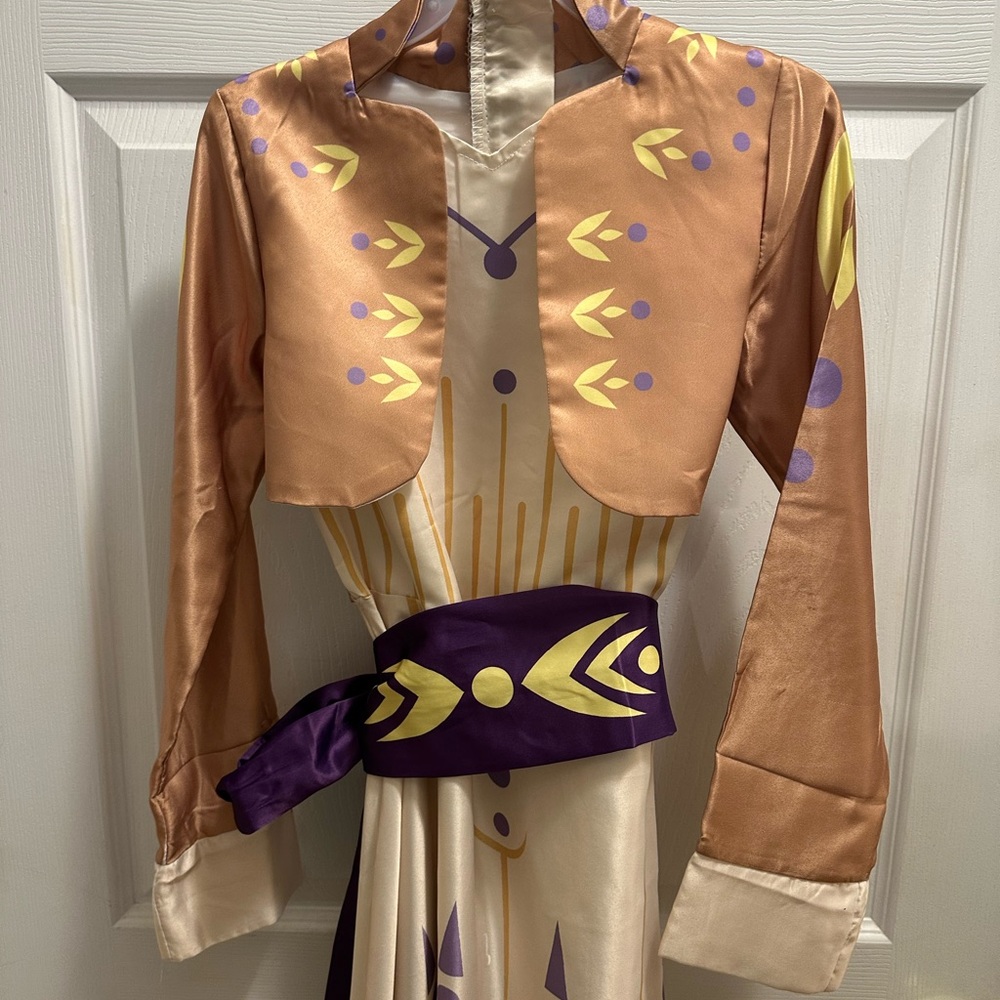 Frozen Anna Springtime Dress Costume 7/8